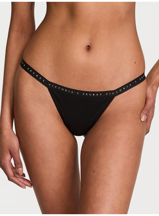 Трусики Стрінги Victoria's Secret Stretch Cotton V-String Panty