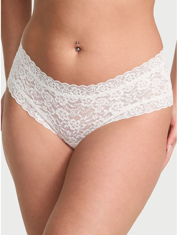 Комплект Белья Victoria's Secret Sexy Tee Lacie Lace-Up Longline Bra & Lace Cheeky Panty_5