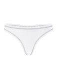 Бавовняні Трусики Стрінги Victoria's Secret Lace Trim Cotton Lace-Waist Thong_3