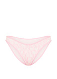 Купальник Бикини Треугольник Victoria's Secret Logo Tie-Front Triangle Bikini Top & Brazilian Bikini Bottom_5