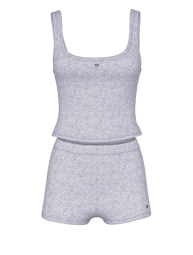 Пижама Victoria's Secret 100% Cotton Tank Short Pajama Set_3