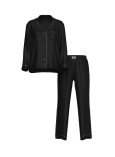 Піжама Victoria's Secret Signature Satin Shine Long Pajama Set_4