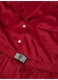 Піжама Victoria's Secret Signature Satin Shine Long Pajama Set_4