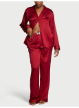 Піжама Victoria's Secret Signature Satin Shine Long Pajama Set_1