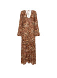 Туника для Пляжа Victoria's Secret Swim Beachwear Sheer Crinkle Plunge Caftan_3
