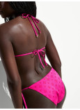 Купальник Бикини Треугольник Victoria's Secret The BagKINI Triangle Bikini Top & Cheeky String Bikini Bottom_2