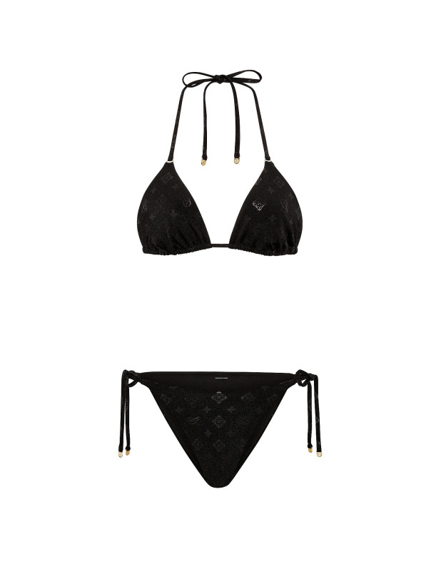 Купальник Бикини Треугольник Victoria's Secret The BagKINI Triangle Bikini Top & & Cheeky String Bikini Bottom_4