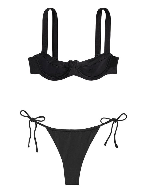 Купальник Бікіні Victoria's Secret Swim Essential Wicked Bikini Top & Mix-and-Match Thong Bikini Bottom_2