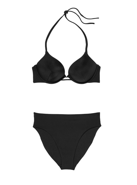 Купальник Victoria's Secret Swim Mix-and-Match Bombshell Add-2-Cups Push-Up Bikini Top & Mix-and-Match High-Waist Full Coverage Bikini Bottom