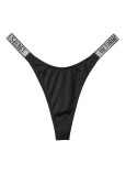 Купальник Пуш-ап со Стразами Victoria's Secret Shine Strap Bombshell Add-2-Cups Push-Up Bikini Top & Thong Bikini Bottom_3