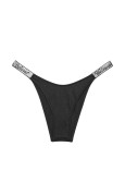 Купальник Пуш-ап со Стразами Victoria's Secret Shine Strap Bombshell Add-2-Cups Push-Up Bikini Top & Brazilian Bikini Bottom_4
