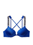 Купальник Пуш-ап зі Стразами Victoria's Secret Shine Strap Bombshell Add-2-Cups Push-Up Bikini Top & Thong Bikini Bottom_3