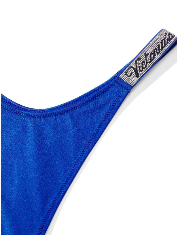 Купальник Пуш-ап зі Стразами Victoria's Secret Shine Strap Bombshell Add-2-Cups Push-Up Bikini Top & Thong Bikini Bottom_6