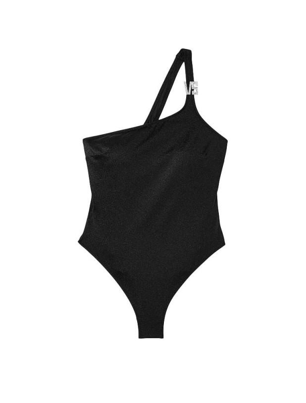 Суцільний Купальник Монокіні Victoria's Secret Swim VS Shine Hardware One-Shoulder One-Piece_3