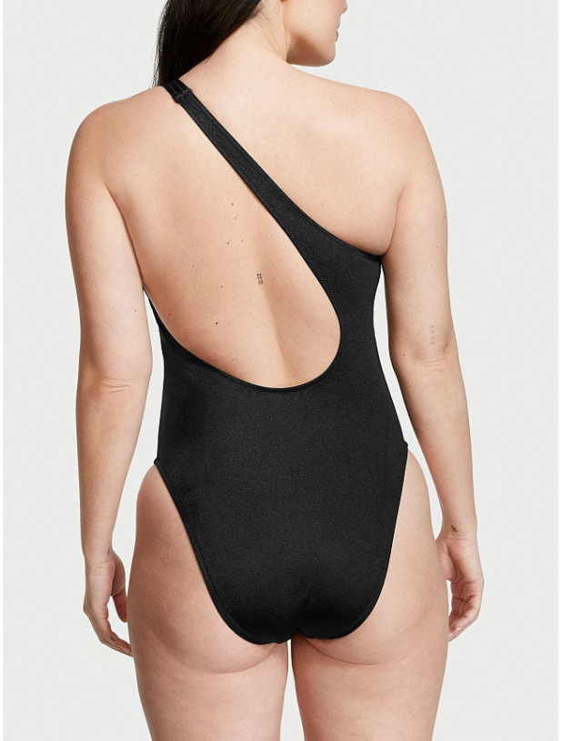 Суцільний Купальник Монокіні Victoria's Secret Swim VS Shine Hardware One-Shoulder One-Piece_2