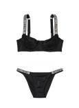 Купальник со Стразами Victoria's Secret Shine Strap Wicked Bikini Top & Barbados Bikini Bottom_2