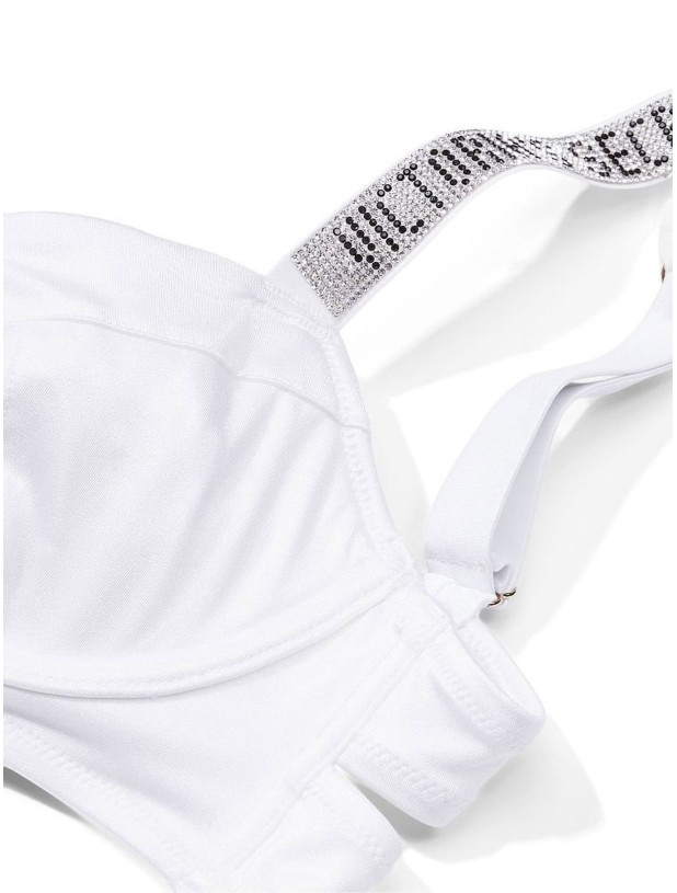 Купальник со Стразами Victoria's Secret Shine Strap Wicked Bikini Top & Brazilian Bottom_4