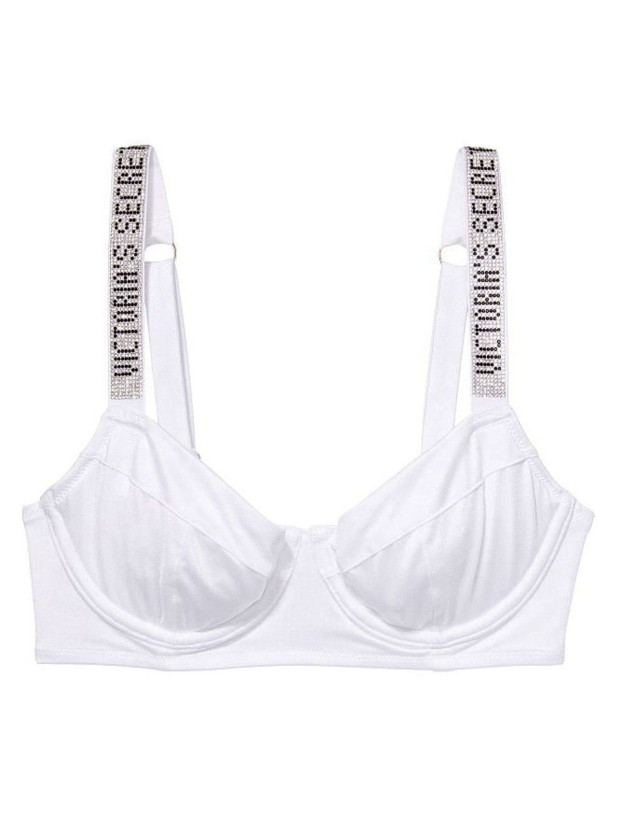 Купальник со Стразами Victoria's Secret Shine Strap Wicked Bikini Top & Brazilian Bottom_3