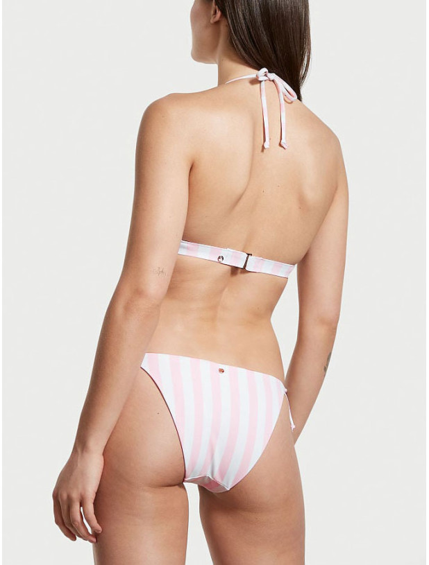 Купальник Бікіні Трикутник Victoria's Secret Swim Essential Halter Bikini Top & Cheeky String Bikini Bottom_2