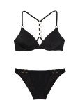 Купальник Пуш-ап Victoria's Secret Rings Wireless Push-Up Swim Top & Cheeky Bikini Bottom_1