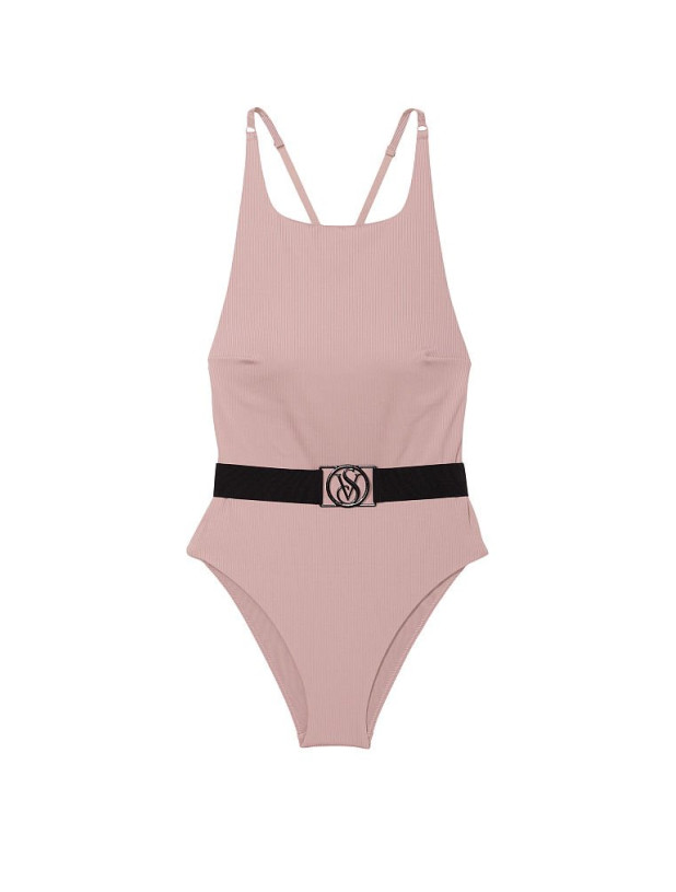 Слитный Купальник Монокини Victoria’s Secret Wild Wanderer Belted High-Neck One-Piece Swimsuit_2