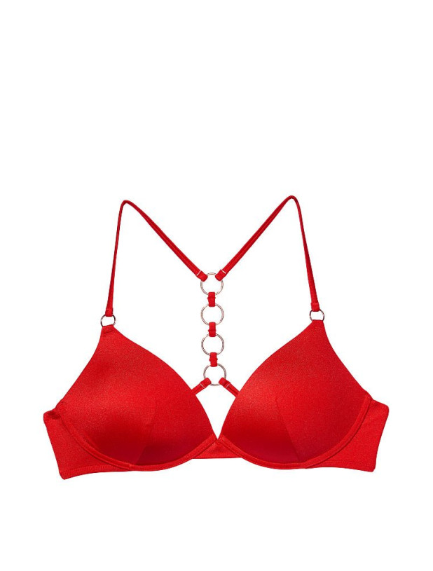 Купальник Пуш-ап Victoria's Secret Rings Wireless Push-Up Swim Top & Cheeky Bikini Bottom_4