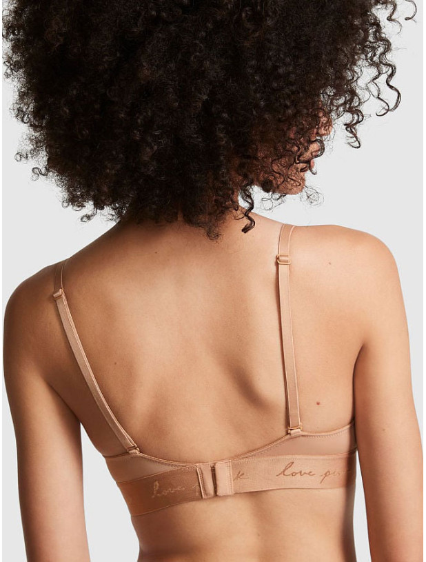 Бюстгальтер Безшовний Victoria's Secret PINK Wear Everywhere Wireless Lightly Lined Bra_5