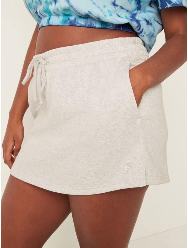 Флісова Спідниця Victoria's Secret PINK High Waist Fleece Skirt_4