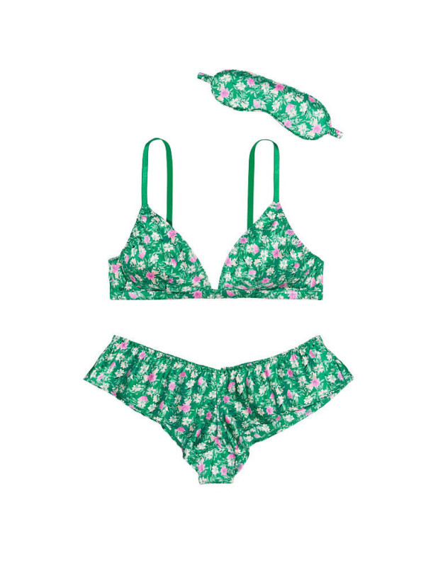 Шовковий Набір 4-в-1 Victoria's Secret Very Sexy 4-Piece Silk Gift Set_6