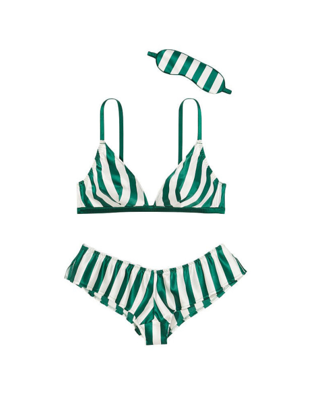 Шовковий Набір 4-в-1 Victoria's Secret Very Sexy 4-Piece Silk Gift Set_6