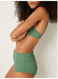 Купальник Victoria's Secret PINK Crinkle Push-Up Bikini Top & Crinkle High-Waist Shortie Bikini Bottom_5