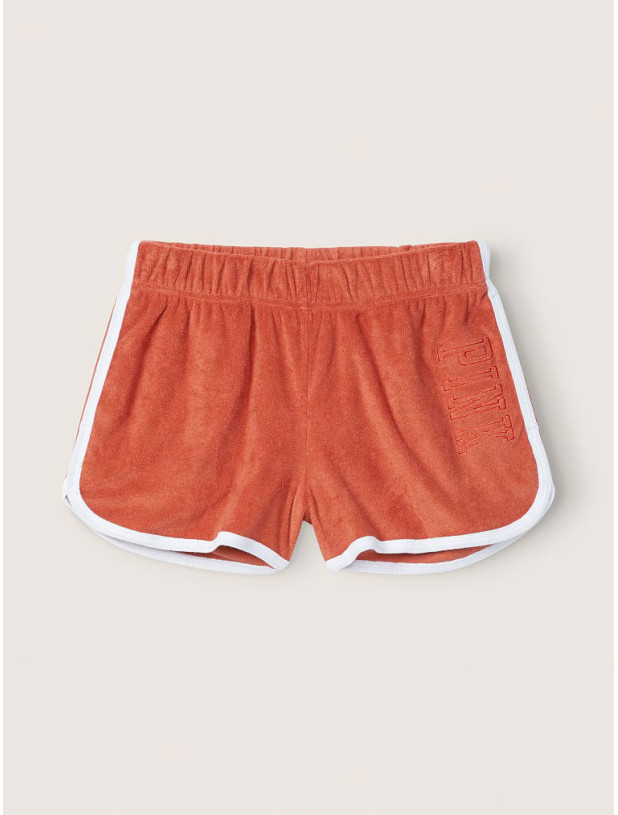 Шорты Махровые Victoria's Secret PINK Beach Terry Varsity Shorts_2