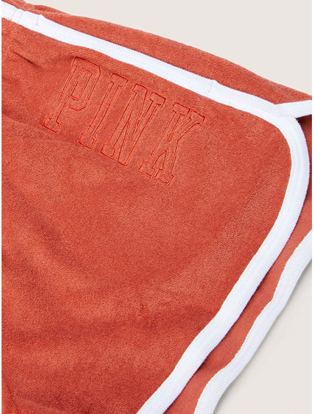 Шорты Махровые Victoria's Secret PINK Beach Terry Varsity Shorts_3