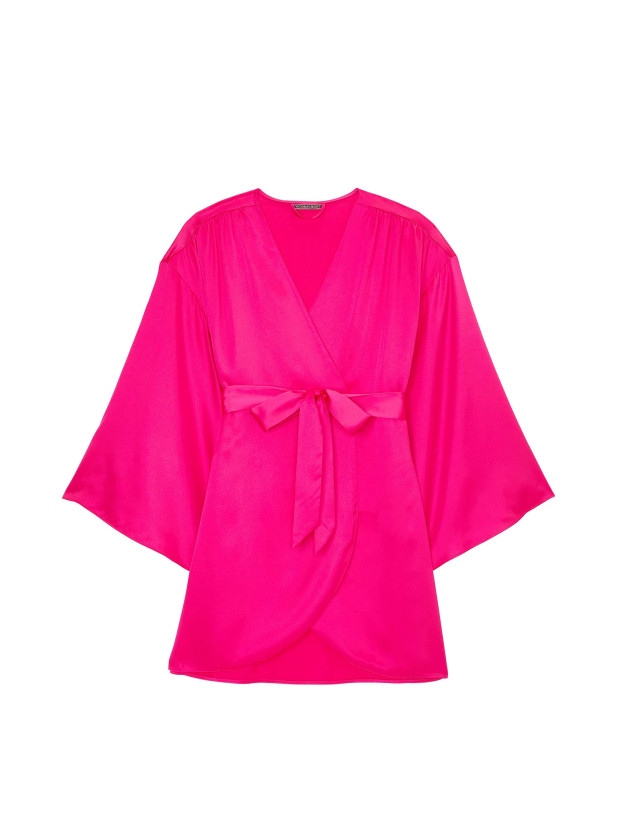 Халат Victoria's Secret Satin Short Robe_3