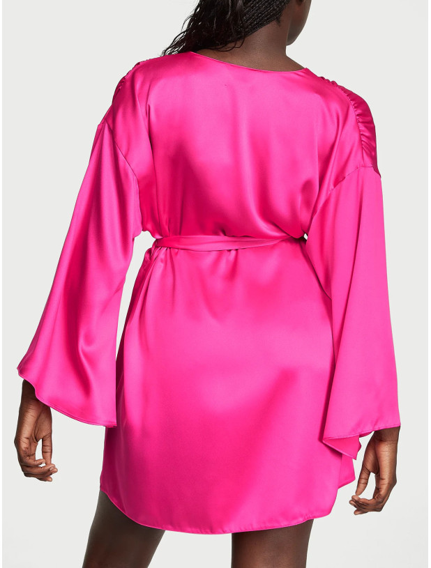 Халат Victoria's Secret Satin Short Robe_2