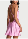 Нічна Сорочка Victoria's Secret Satin Open-Back Slip Dress_1