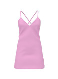 Нічна Сорочка Victoria's Secret Satin Open-Back Slip Dress_3