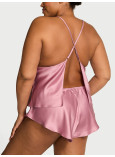 Піжама Victoria's Secret Satin Open-Back Cami & Shorts Set_2