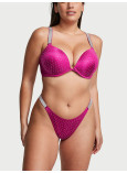 Купальник Пуш-ап зі Стразами Victoria's Secret Shine Strap Bombshell Push-Up Bikini Top & Shine Strap Thong Bikini Bottom_4