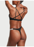 Купальник Пуш-ап со Стразами Victoria's Secret Shine Strap Bombshell Add-2-Cups Push-Up Bikini Top & Thong Bikini Bottom_3