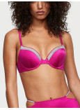 Купальник зі Стразами Victoria's Secret Very Sexy Shine Trim Push-Up Bikini Top & Double Shine Strap Brazilian Bikini Bottom_7