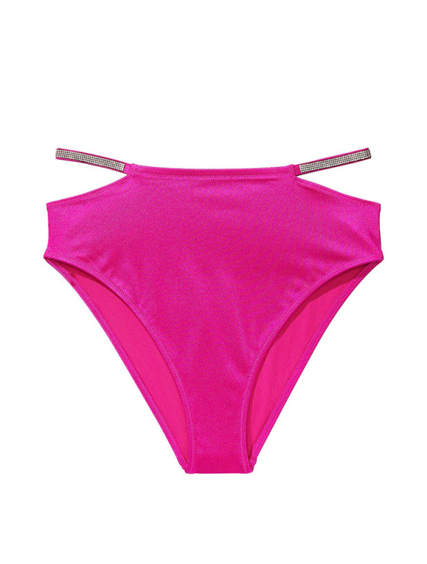 Купальник зі Стразами Victoria's Secret Very Sexy Shine Trim Push-Up Bikini Top & Shine Strap High-Waist Cheeky Bikini Bottom_4