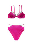 Купальник зі Стразами Victoria's Secret Very Sexy Shine Trim Push-Up Bikini Top & Shine Strap High-Waist Cheeky Bikini Bottom_5