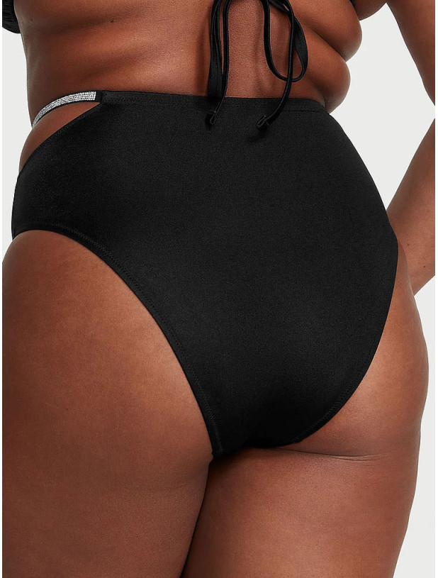 Купальник со Стразами Victoria's Secret Very Sexy Shine Trim Push-Up Bikini Top & Shine Strap High-Waist Cheeky Bikini Bottom_9