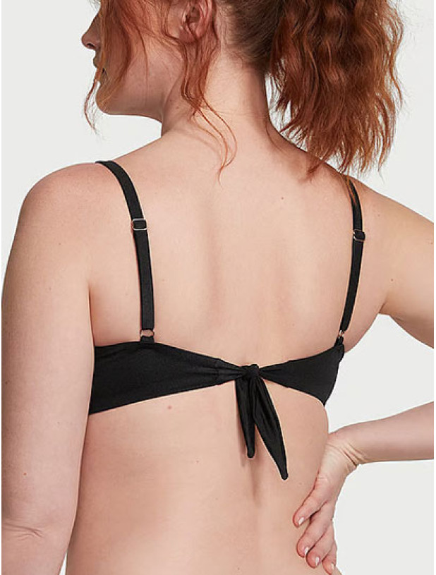 Купальник со Стразами Victoria's Secret Very Sexy Shine Trim Push-Up Bikini Top & Shine Strap High-Waist Cheeky Bikini Bottom_7