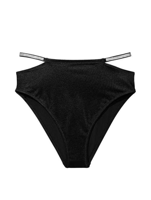 Купальник со Стразами Victoria's Secret Very Sexy Shine Trim Push-Up Bikini Top & Shine Strap High-Waist Cheeky Bikini Bottom_5