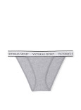 Хлопковые Трусики Бикини Victoria's Secret Cotton Logo Tanga Bikini Panty_3