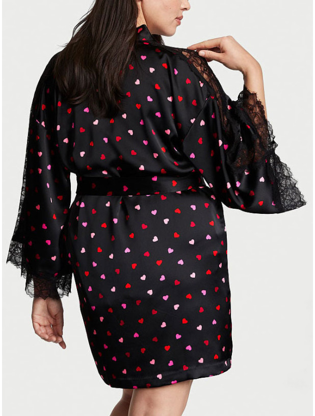 Халат Victoria's Secret Lace Inset Robe_3