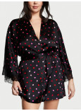 Халат Victoria's Secret Lace Inset Robe_2