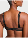 Бюстгальтер зі Стразами Victoria's Secret Very Sexy Shine Strap Unlined Low-Cut Lace Demi Bra_2